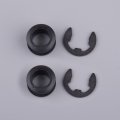 Cicitree 2set Black Automatic Transmision Shift Shifter Cable Bushing Kit Compatible For Toyota Corolla 2003-2008 33820-02370b