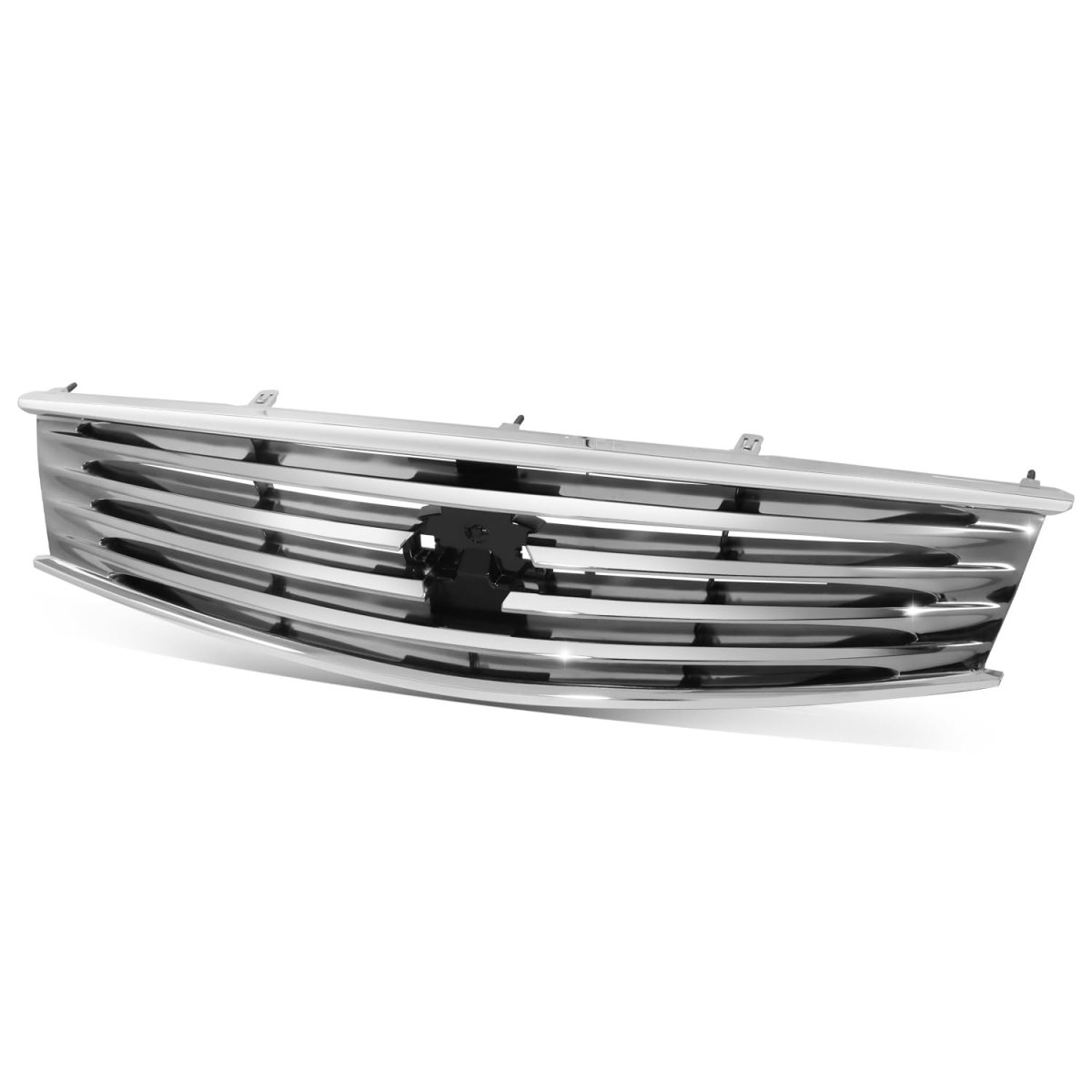 Non Aero Sport Package In1200122 Factory Style Front Bumper Grill Grille Assembly For Infiniti G37 Q60 2008-2015 Chrome