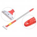 Uxcell 42 Adjustable Floor Scraper Strengthening Long Steel Handle Flooring Removal Tool With Cover For Window Paint Glass Wall