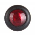 Ocpty Side Marker Light 6pcs Amber Red 3 4 Round Trailer Lamp Stop Turn Tail Fit For Boats Truck Pickups 12v Waterproof Signal
