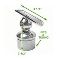 2 Bar Rail Swivel Bracket Tubing Holder Stainless Renovators Supply 