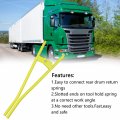 Truck Brake Spring Tool Lt890 For Rockwell Heavys Anchor Pin Installer And Rear Drum Brake Return Yellow