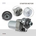 Anxingo Starter Motor 3 Bolt Fits For Go Karts Atvs Pit Bike Dirt Bikes Dune Buggy Sandrail Quad 4 Wheelers 50cc 90cc 110cc
