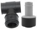 Bapmic 3 Way Breather Hose Connector And Pcv Valve For Vw Passat Audi A4 06a103247 035103245a