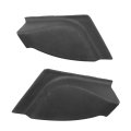 1 Pair Front Windshield Side Spoiler Cover Cap For Toyota Corolla 2020 2021 2022 2023 2024 55753-02250 55754-02260 Black 