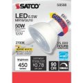 Satco S8588-6 5mr16 Led 40 27k 90cri Gu10 12 Bulbs