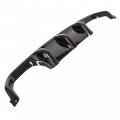 Hecasa Rear Bumper Diffuser Lip Compatible With 2015-2020 Bmw F80 M3 F82 F83 M4 Hydro Dip Carbon Fiber Color