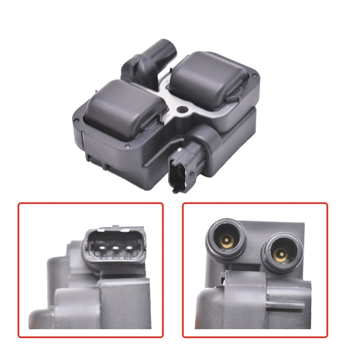 Ignition Coil Replacement For Rzr 800 4x4 2008 2014 Bolt On Chrome Finish With Housing