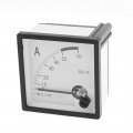 Uxcell Ac 0-50a Square Dial Current Test Panel Mounted Meter Ammeter Gauge