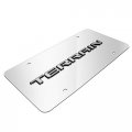 Ipick Image Made For Gmc Terrain 3d Nameplate Mirror Chrome Stainless Steel License Plate