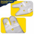 G-plus Frame Support Kit Compatible With 73-87 4wd Chevy Gmc C K10 K15 K25 K35 Steering Box Bracket Repair 2 Pcs