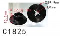 Autobahn88 Wheel Opening Trim Molding Clip Compatible With Hyundai Universal Use Pack Of 20