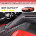 Center Console Sides Panel Cover Trim Abs 2pcs Compatible With Corvette C8 Stingray 2020-2023 Gear Shift Side Knee Protection