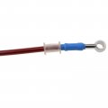 Goofit 1500mm 59 05 Braided Brake Line Oil Gas Pipe Hose Fuel Tube Replacement For Atv Utv Motorcycle Pit Dirt Bike Motocross