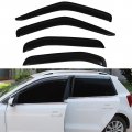 Aintier Side Window Deflectors Sun Rain Guards Set Fit For 2000-2004 Nissan Xterra 4 Pcs Black