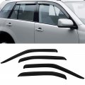 Side Window Deflectors Sun Rain Guards Set Fit For 2000-2004 Nissan Xterra 4 Pcs Black