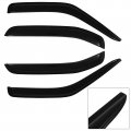 Aintier Side Window Deflectors Sun Rain Guards Set Fit For 2000-2004 Nissan Xterra 4 Pcs Black