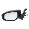 Door Mirror Driver Side For Nissan Sentra 2013 To 2019 Power Heated With Signal Light Paint Match Replacement 963023sg0d 