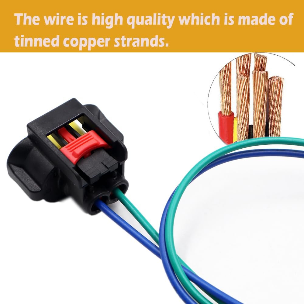Fog Lights Connector For Chrysler 300 2011-2023 Pigtail Plug Wiring Harness 68228884ac 5182021aa