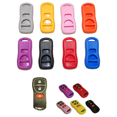 Nissan Frontier 2002- 2017 2018 Silicone Rubber Remote Cover Black