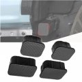 Front Axle Plug Crash Bar End Caps Kit Ford Bronco 2021-2023 Set Of 4 Rubber Stopper Covers For 2 4-door Models 