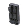 Ford Taurus 1990 1991 Power Window Switch Front Driver Side Plastic Housing Black Bullet Terminal Male Gender Illuminated