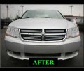 312 Motoring Fits 2008-2009 Dodge Avenger Chrome Grill Grille Kit 08 09 Sxt Se