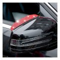 2pcs Car Rear View Mirror Rain Eyebrows Bling Crystal Visor Guard Rhinestoneproof Side Rain Smoke Cover Universal For Truck 