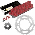 Caltric Red Drive Chain And Sprocket Kit Compatible With Yamaha Yz450f Yz 450 F 2003 2004