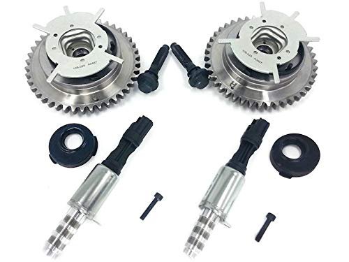 Engine Variable Valve Timing Vvt Sprocket And Solenoid Kit 4 Piece For 2005-2014 Ford Expedition 24-valve For 3v Intake Cam