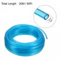 Uxcell Pneumatic Air Tubing 6mm Od X 4mm Id 20m 65 6ft Pu Polyurethane Compressor Hose Pipe Clear Blue