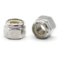 Nylon Lock Nuts Nylock A2 Stainless Steel 14m X 2 0 22 Flats 14 Height Qty-25 