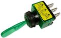 Pico 5539a 12 Volt 16 Amp On-off Toggle Switch 1 Green Illuminated Handle Spst 25 Per Package 