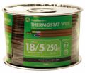 Southwire 64169644 18 5 0-feet Conductor Thermostat Wire 18-gauge Solid Copper Class 2 Power-limited Circuit Cable Brown 