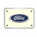 Ipick Image Made For Ford 3d Logo Night Glow Luminescent Billet Aluminum 2 Inch Tow Hitch Cover