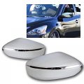 Eparts Chrome Polished Abs Side Mirror Overlay Cover Cap Pair W O Signal Light Hole Fit For 2013-2016 Nissan Altima 