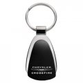 Au-tomotive Gold Tear Drop Key Chain For Chrysler Crossfire Black