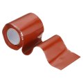 Self Fusing Silicone Tape 2 X 3ft Waterproof Water Leak Sealing For Plumbing Pipe Hose Repair Handles Red 1mm Thick 
