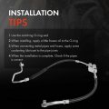 A-premium A C Suction And Discharge Line Hose Assembly Compatible With Chevrolet Gmc Models Silverado Sierra 2500 Hd 3500 6 6l