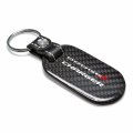 Ipick Image Made For Dodge Charger 100 Real Black Carbon Fiber Tag Style Key Chain