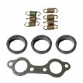 5250091 Exhaust Pipe Manifold Gasket And Spring Rebuild Kit For Polaris Ranger 700 Does Not Fit Crew Or 6x6 200 Exhaust Pipe 