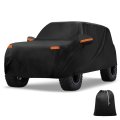 Car Cover Outdoor Waterproof Sun Rain Snow Hail Protection With Left Side Door Zipper 210d-pu For Ford Bronco 