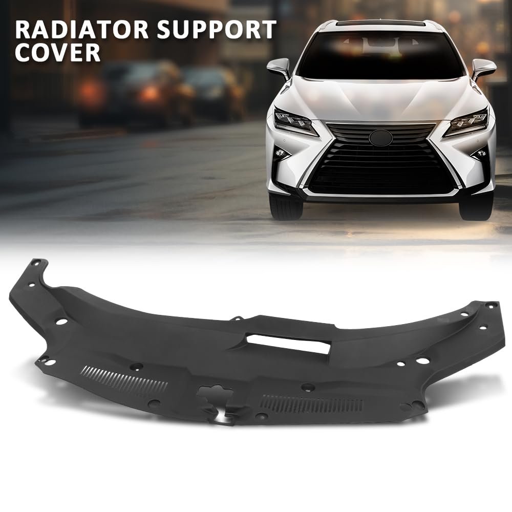 Radiator Support Cover For Lx Rx350 Base Sport 2016 2020 Rx350l 2018 Rx450h F Rx450hl 2019 Black Pp