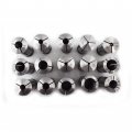 Waltyotur 5c Circular Collet 1 8-1 Inch Steel Spare For Cnc Milling Lathe Tool Work Holding Engraving Machine 15pcs