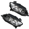 Front Headlight Headlamp Replacement For Yamaha Yzf R1 2004 2006 Black Vehicle Specific Lighting Assembly 2 Piece Set 