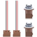 Turn Signal Light Socket W 3 Wire Pigtail Fit For Ford F450 F550 2004-2013 F250 F350 F450 Super Duty 2003-2016 Focus 2005-2007 