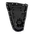 Transmission Pan For Nissan Maxima 2016 2017 2018 2019 Steel Black Stock Depth Replacement 3139029x0b 