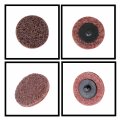 Waltyotur 50pcs 2 Inch Quick Change Sanding Discs Maroon Roll Lock Nylon Surface Conditioning For Preparation Cleaning