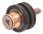 Crl Duranodic Bronze Replacement Washer Set For Back-to-back Solid Pull Handle