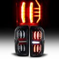Akkon Fits 2014-2018 Chevy Silverado 1500 2500hd 3500hd 3d Led Drl Halogen Type Black Tail Brake Lights Pair Left Right 